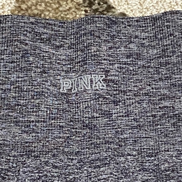 Victorias Secret PINK Grey Cool & Comfy Leggings With Cutouts - Size Small - Picture 4 of 7